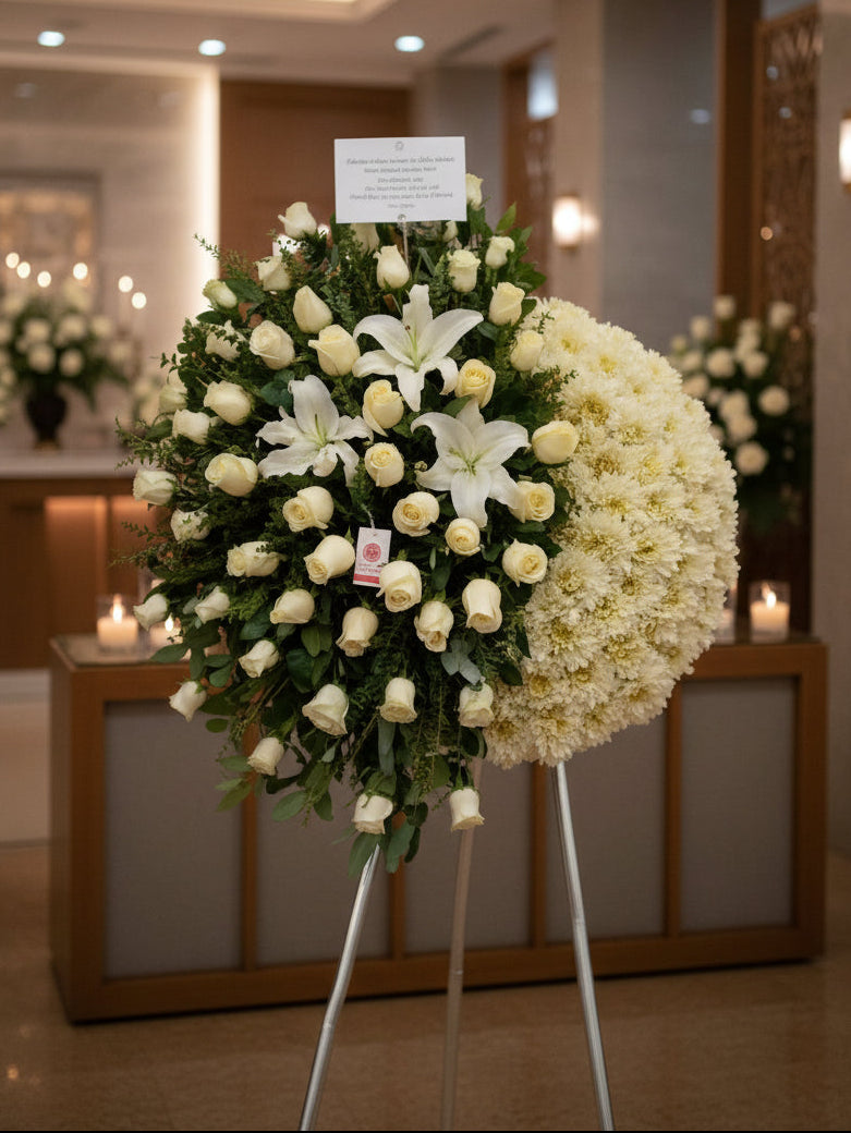 Corona Condolencias Eternidad