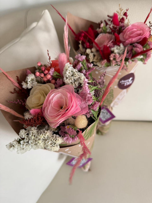 Ramo mediano de flores secas
