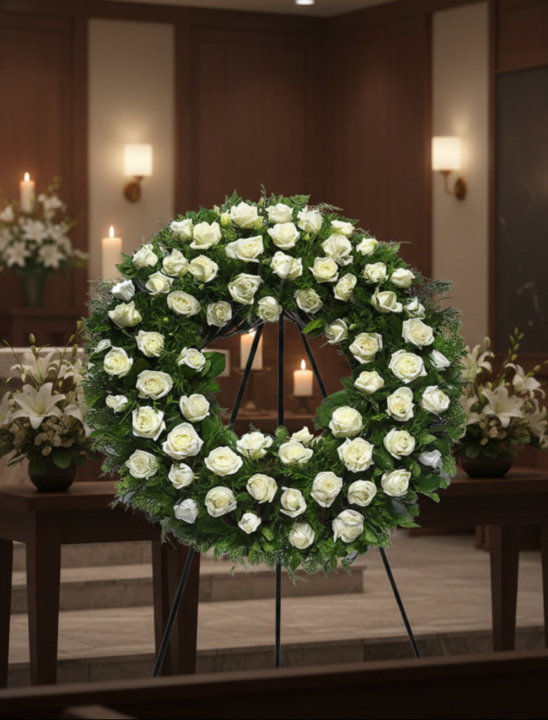 Corona Condolencias Serenidad