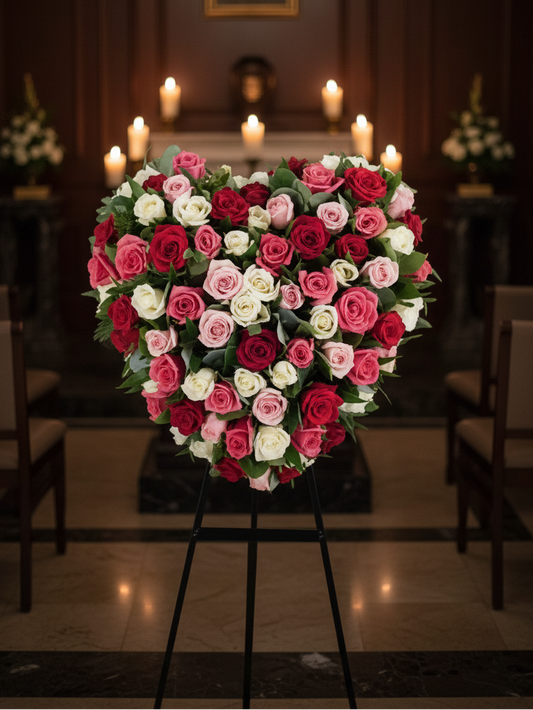 Corona Condolencias Corazón