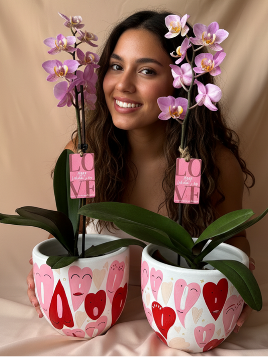 Orquídea Munaiki con piezas macareno