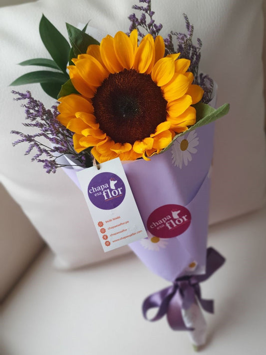 Ramo con 1 Girasol