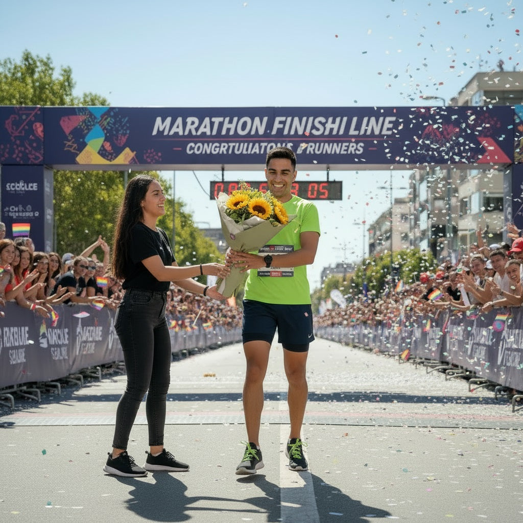 Ramo Finisher de girasoles