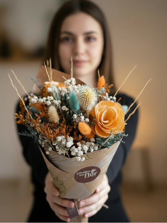 Ramo mediano summer de flores secas
