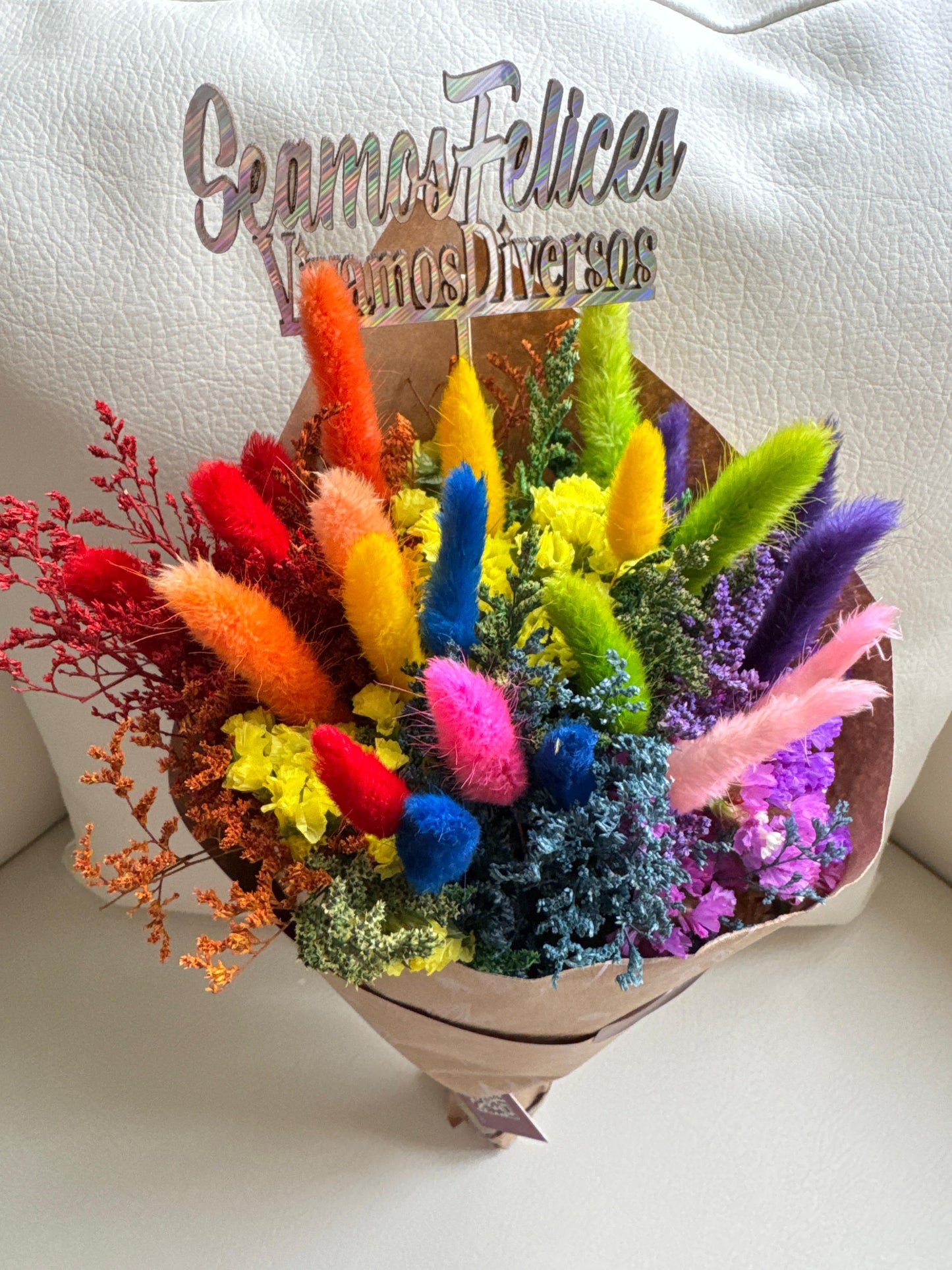 Ramo Pride de flores secas