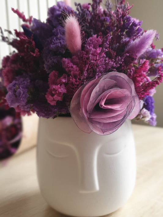 Arreglo Mi niña bonita tonos lilas